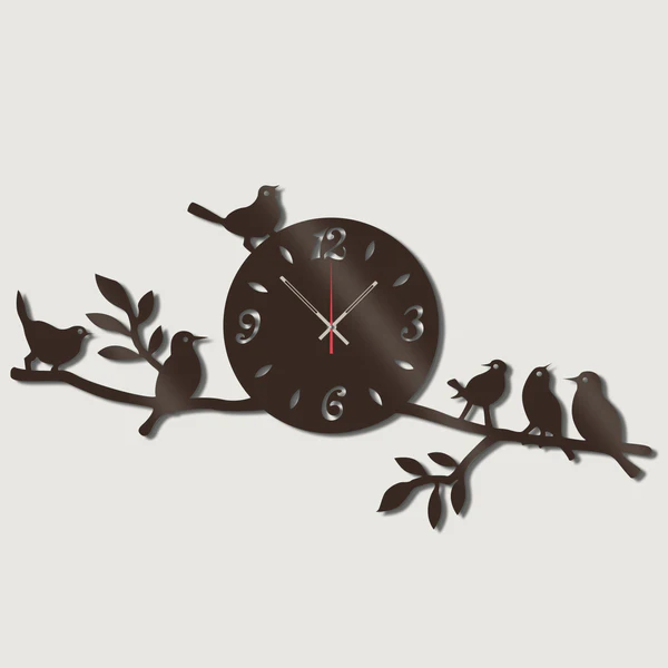 Sparrow Wall Clock - Stylish Wall Clock for Home Decor - Image 4