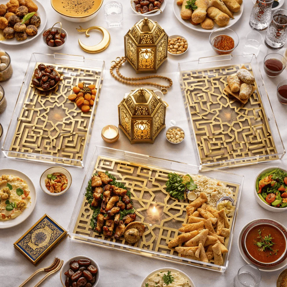 Crystal Edge Acrylic Tray – The "Invisible" Luxury - Image 4